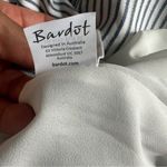 Bardot  Sienna Shirt striped off shoulder Dress in Blue & White Size US 4/XS Photo 7