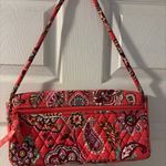 Vera Bradley  Rasberry Fizz Floral Small Rectangle Purse Bag Hot Pink Bag Photo 4