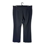 Norma Kamali Norma Kamali Pants Women 18 Black Straight Leg High Rise Trousers Career Photo 1