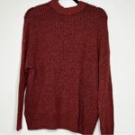 American Eagle  Pullover Sweater Womens S Burnt Orange Knitted Crew Neck Cozy Photo 2