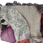 Etro Art Deco Wool Cashmere Silk Skirt IT44 US 8 Purple Photo 9