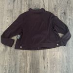 Molly Isadora Women’s Jeans Trucker Jacket 3X Burgundy Red Photo 1