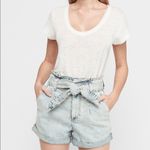 EXPRESS ✨Super High Waisted Pleated Tie
Jean Shorts ✨ Photo 1
