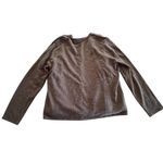 Croft & Barrow Women's Black Cardigan 2 piece Set L Beaded Accents Long Sleeve Photo 1