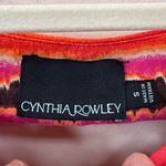 Cynthia Rowley  Sundress, Cutout Back, Midi, Full Skirt, Sunset Color Way Photo 4