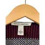 autumn cashmere Cashmere Blend Knit Boho Cascading Open Cardigan Sweater Medium Photo 6