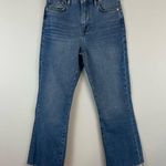 frame denim Frame | Le Super High Crop Mini Boot Raw Hem in Deepwater Size 26 Women's Photo 1