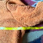 Athleta  Large Orange Sherpa Tugga Hoodie‎ Active Winter Fall Soft Cattail Brown Photo 6
