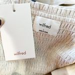 Wilfred Puff Sleeve Polka Dot Crop Lolita Blouse Birch Classic Navy Large NWT Photo 1