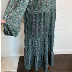 Max Studio Green Maxi Boho Fairy Cottage Evergreen Dress Large - NWOT Photo 10
