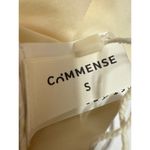 NEW Commense Cream Floral Ruched Sleeveless Cami Camsole Bodycon Tank Dress S Photo 3