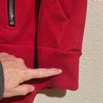 BEN TAVERNITI UNRAVEL PROJECT Red Hoodie Bodysuit Small Photo 6