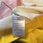 Rabanne Kimura organic cotton colorblock T shirt Yellow Size M Photo 6