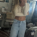 LA Hearts L.A Hearts Button Up Sweater Photo 0