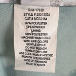 Lady Dorby seafoam mint green zip up blazer jacket size 28W Photo 6