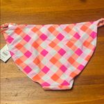 Cupshe  Pink and Orange Checkered Bikini Bottom Photo 1