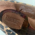 Born Animal Print Moccasin Slip On Shoes 6.5 Brown Photo 4