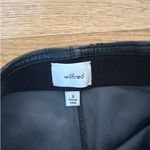 Wilfred  - Faux Leather Flare Pants in Black Photo 2