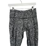 Athleta Rainier Tight Black White Reflective Base Layer Running Womens Medium Photo 1