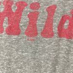 NHL Womens Medium Minnesota Wild Nature Graphic Tee Shirt Crewneck Heather Grey Gray Photo 3