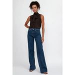 L'Agence  Madden Wide Leg Jeans Womens 31 High Waist Flared Stretch Durango Wash Photo 11