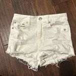 Aeropostale  High Rise Shorty White Size 2 Photo 0