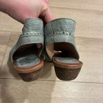 Miz Mooz  Cailey Leather Green Heeled Sandal Size 37/6.5-7 US Photo 3