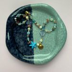 Handmade  Gold Beaded Necklace Photo 0