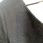 Madewell  Black 100% Cotton V-Neck Long Sleeve Sweater Women Sz L Photo 3