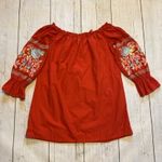 Free People Fleur Du Jour Embroidered Mini Dress Off Shoulder Photo 9