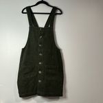 Blue Spice Green Corduroy jumper dress Photo 4