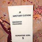 Anthropologie NEW Sactuary Sunshine Girl Boho Top size S Orange Photo 5