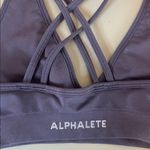 Alphalete Cross Back Sports Bra Lavender Size XS Photo 2