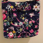 Vera Bradley Retired Hipster Crossbody Bag Ribbons Pattern Breast Cancer Photo 0