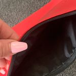 Ipsy  Faux Red Leather Masquerade Cosmetic Glam Bag Photo 3