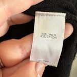 J.Jill | Linen Blend Black Flyaway 3 Button Cardigan Sweater | Size Large Photo 6