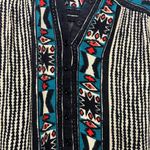 Free People  Multicolor Bow and Arrow Boho Henley Dress Size XS $128 Photo 3