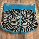 Free People  Movement Dip It Low Athletic Beach Booty Shorts Blue M/L Photo 1