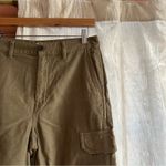 Madewell  High-Rise Cargo Fatigue Pants Distant‎ Surplus Green Utility Joggers 26 Photo 3