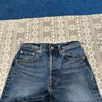 Levi's Premium 501's Skinny High Rise Jeans w/ Button Fly & Frayed Hem Size 24 Photo 9