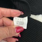 Hatch Black Ribbed Shoulder Sweater Shrug Size undefined Photo 6