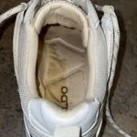 ALDO Gold White Vany Fashion Sneaker Shoes Womens 7.5 EU 38 Metallic Lace-up Photo 5