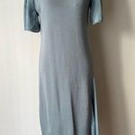 Nic+Zoe sz S minimalist flutter sleeve midi dress Photo 0