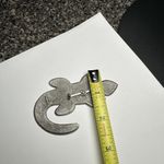 Signed JJ Pewter Tone Southwestern Large Desert Lizard Brooch Pin Jonette Silver Photo 7