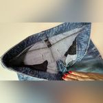 EXPRESS Blue Pencil Mini Skirt Casual Photo 2