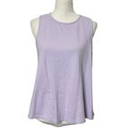 Eileen Fisher Lavender Tank Top Women’s Small Sleeveless Knit Casual Minimalist Photo 1