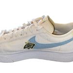 Nike Blazer Low Platform Next Nature White Blue butterfly caterpillar sneakers Photo 11