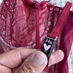 Victoria's Secret NEW VICTORIA SECRET 34B WOMENS Elegant Lace CORSET in Burgundy Photo 7