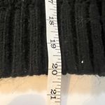 Zadig & Voltaire Zadig Voltaire Black Chunky Knit Zip Up Sweater Cheri Rainbow Heart Back Cozy Photo 6