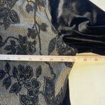 Notations  Women’s Black‎ Lace & Velvet Whimsigoth Dark Romantic Beaded Top XL Photo 11
